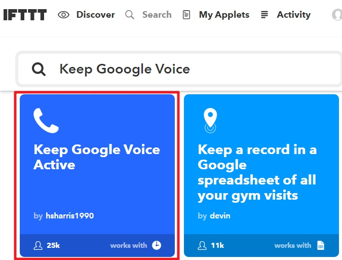 Google Voice永久保留方法