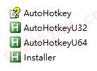 AutoHotKey 自制软件快捷启动器